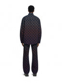 Camasa din denim OFF WHITE Arrow Monogram Jacquard