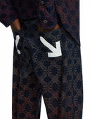 OFF-WHITE Arrow Monogram Degradé Jacquard Jeans