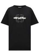 Tricou OFF WHITE, Style Logo Insert, Black, Slim Fit