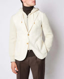 Jacheta L.B.M 1911, IVAN jacket in ivory jersey