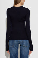 Bluza DSQUARED2, BLUE Wool top, Bleumarin