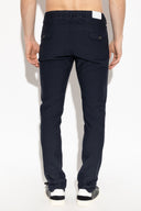 Pantaloni ELEVENTY, Tapered leg trousers, Bleumarin