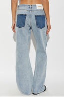 Jeans OFF WHITE, BLUE Straight-leg jeans