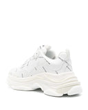Sneakers BALENCIAGA, Logo Negru, Alb
