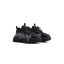 SNEAKERS BALENCIAGA, Triple S, Logo Print, Black