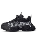SNEAKERS BALENCIAGA, Triple S, Logo Print, Black