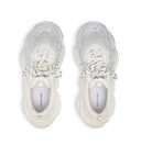 Sneakers BALENCIAGA, Women's Triple S Glitter Spray Sneaker in White/silver