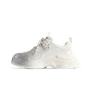 Sneakers BALENCIAGA, Women's Triple S Glitter Spray Sneaker in White/silver