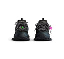 SNEAKERS BALENCIAGA, Track, Charms colorate, Negru