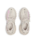 Sneakers BALENCIAGA, Women's Track Signature Sneaker in Beige/pink