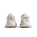 Sneakers BALENCIAGA, Women's Track Signature Sneaker in Beige/pink