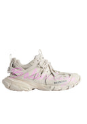Sneakers BALENCIAGA, Women's Track Signature Sneaker in Beige/pink