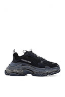 SNEAKERS BALENCIAGA, Triple S, Clear Sole, Full Black EFECT USED