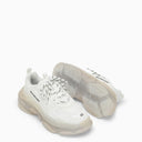 Sneakers BALENCIAGA, Clear Sole, Full White, EFECT USED