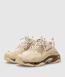 Sneakers BALENCIAGA Triple S, Clear Sole, Women, Beige