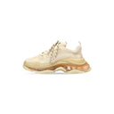 Sneakers BALENCIAGA Triple S, Clear Sole, Women, Beige