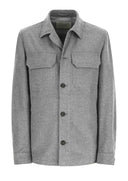 Jacheta L.B.M 1911, Overshirt in a light gray melange