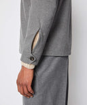 Jacheta L.B.M 1911, Overshirt in a light gray melange