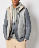 Vesta L.B.M 1911,Light gray padded gilet