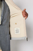 Vesta L.B.M 1911,Light gray padded gilet