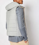 Vesta L.B.M 1911,Light gray padded gilet