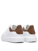 Sneakers ALEXANDER MCQUEEN, Oversize, Brown Details, Men, White