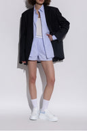 Sneakers ALEXANDER MCQUEEN, Oversize, Baby Blue Details, Women, White