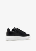 Sneakers ALEXANDER MCQUEEN, Oversize, Gold Logo Insert, Women, Black