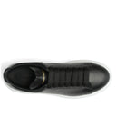Sneakers ALEXANDER MCQUEEN, Oversize, Gold Logo Insert, Women, Black