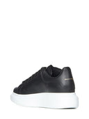 Sneakers ALEXANDER MCQUEEN, Oversize, Gold Logo Insert, Women, Black