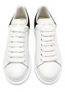 Sneakers ALEXANDER MCQUEEN, Oversize, New Tech Leather, Black Details, Women, White