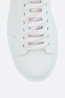 Sneakers ALEXANDER MCQUEEN, Oversize, New Tech Leather, Pink Details, White