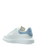 Sneakers ALEXANDER MCQUEEN, Oversize, New Tech Leather, Baby Blue Details, White