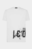 Tricou DSQUARED2, ICON SPLASH COOL FIT