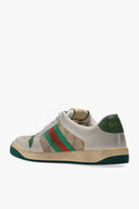 SNEAKERS GUCCI, Beige WEB Stripe, 'Screener' Sneakers, Multicolor