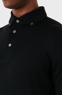 Bluza GRAN SASSO, Slim fit, Black