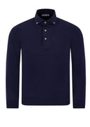 Bluza GRAN SASSO, Slim Fit, Albastru