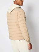 Geaca L.B.M 1911, Beige padded shirt jacket