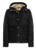 Geaca L.B.M 1911, Black padded jacket with hood