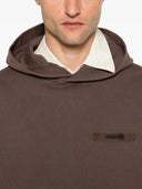 Hanorac JACQUEMUS, gros grain sweat - dark brown