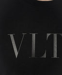 Tricou Valentino, Logo Insert VLTN, Black