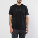 Tricou Valentino, Logo Insert VLTN, Black