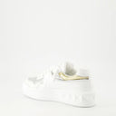 Sneakers VALENTINO, One Stud Xl Insert, Mirror Insert, White