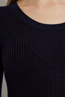 Bluza DSQUARED2, BLUE Wool top, Bleumarin