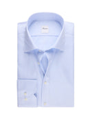 Camasa STENSTROMS, Light blue Checked Twill Shirt
