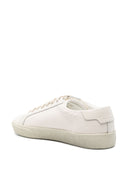 SNEAKERS YVES SAINT LAURENT, Embroidered Logo, Full White
