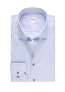Camasa STENSTROMS,  Patterned Twill Shirt, Light Blue