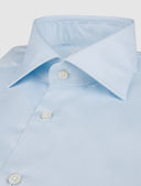 Camasa Stenstroms, Single Cuffs, Simple, Bleu