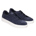 Sneakers GIANFRANCO BUTTERI, Suede Classic, Jeans Blue