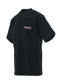 Tricou BALENCIAGA, Political Campaign Oversized T-Shirt, Black